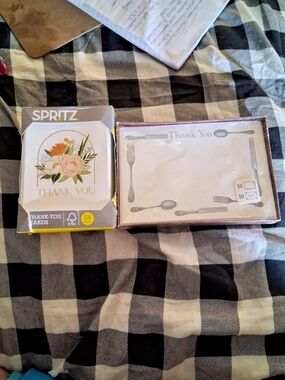 Spritz Thank You Cards Floral 24 Count & 10 Count
